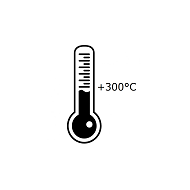+300°C